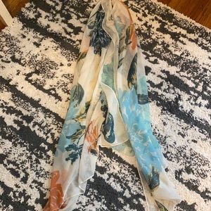 Floral scarf